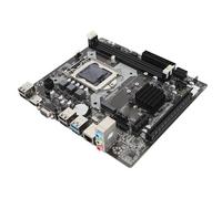 Carte Mère de Jeu, Carte Mère H81 DDR3 pour Carte Mère LAG 1150 PC Prend en Charge L'interface Multimédia VGA HD, avec Carte LAN Gigabit