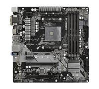 Carte mère de Jeu Fit for ASRock B450/B450M PRO4 AM4 DDR4 128 Go, Compatible avec Les processeurs Ryzen 5 5600/5600G et R7 5700/5800, Format M-TX