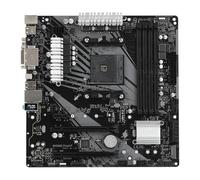 Carte mère de Jeu Fit for ASRock B450M Pro4-F B450 Carte mère AM4 DDR4 64 go Ultra M.2 Prise en Charge Ryzen 5 5600 4300GE 2600 3200G 5700 CPU Micro ATX
