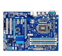 Carte mère de Jeu Fit for GIGABYTE GA-Z77P-D3 Carte mère de Bureau Z77 Socket LGA 1155 I3 I5 I7 DDR3 32G ATX UEFI BIOS