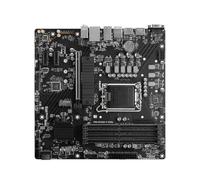 Carte mère de Jeu Fit for MSI Pro B760M-P DDR4, Compatible 14900KF, 13900K, 12900K, 12600K, 12400F, 12100F, LGA1700, 4800MHz, 128 go, HDMI, NVME, M.2