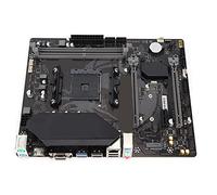 Carte Mère de Jeu M-ATX, APU B550 AM4 Ryzen PCIE 4.0 XMP 3800MHz Prise en de la Carte D'ordinateur à Double Port Graphique pour Le Socket Am4 APU et pour Le Processeur Ryzen
