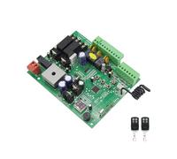 Carte mère de Machine de Porte à Bras de Traction Universel 24 V ouvre-Porte battant électrique Carte de Commande actionneur de contrôleur de Porte de Portail Automatique(Board with 2 remotes)