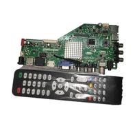 Carte mère de pilote TV LCD MSD338STV5.0 compatible avec tous les types d'écrans LCD double cœur, mémoire 512 Mo + 4 Go, Wi-Fi(1366x768)
