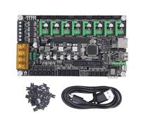 Carte mère d'imprimante 3D 32 bits 168 MHz STM32F407VET6 Carte de contrôle compatible avec 2.4 et Ender 3 V2 Pro - 8 axes 12-24 V CC Contrôleur silencieux avec 9 interfaces de