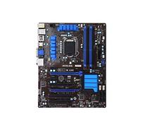 Carte mère d'ordinateur Carte Mère Computer Fit for MSI ZH77A-G43 Carte Mère DDR3, Adaptée À I3 I5 I7 CPU USB3.0 SATA3 H77 Carte Mère