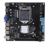 Carte Mère D'ordinateur LGA1150, H81M - I ITX pour Xeon E3 V3, 2 * DDR3 jusqu'à 16G PC ECC REG, ALC897 HD 5.1 Canaux avec Alimentation 24 Broches, 6 * USB2.0, Emplacement