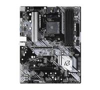 Carte mère Fit for ASRock AMD B550 Phantom Gaming 4, Socket AM4, Compatible avec Les processeurs Ryzen 5 5500, 5700G, 4600GE et 3400G, mémoire DDR4 jusqu'à 128 Go, Format M.2, ATX.