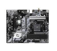 Carte mère Fit for ASRock AMD B550 Ryzen AM4 Gaming ATX Phantom Gaming 4/AC Compatible avec Les processeurs 5600X, 5600G, 5700X, 5700X3D et 5800X3D, et prenant en Charge la mémoire DDR4.