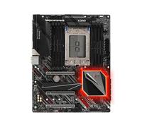 Carte mère Fit for ASRock AMD X399 Compatible avec Les processeurs Ryzen Threadripper TR4 Socket TR 1920X 1900X 2950X 1950X DDR4 3400+ MHz M.2 ATX