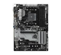Carte mère Fit for ASRock B450 PRO4 Compatible avec Les processeurs Ryzen 5600G, 5700, 5800X, 1600, 4300, 3000 et 320GE, Socket AM4, 128 Go de mémoire DDR4, Format ATX.