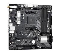 Carte mère Fit for ASRock B450M/ac R2.0, Socket AM4, Compatible DDR4, Compatible avec Les processeurs Ryzen 5 5600, 5700 et 4300G, Format M.2 Micro ATX.