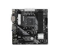 Carte mère Fit for ASRock B450M PRO4-F 4xDDR4 DIMM M.2 NVME PCIe 3.0 AM4 Compatible avec processeurs Ryzen 5 5600 5600G R7 5700X3D 5800x3D Carte mère