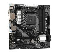 Carte mère Fit for ASRock B450M Pro4-F Micro ATX, Socket AMD B450 AM4, DDR4, SATA3, HDMI, DVI-D, VGA, Audio, Compatible Ryzen 2000/3000/4000