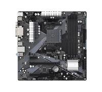 Carte mère Fit for ASRock B450M PRO4-F R2.0 Compatible avec Ryzen 5 5600, 5600G R7 5700X3D et 5800x3D, 4xDDR4, M.2 PCIe 3., AM4, mATX Carte mère