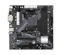 Carte mère Fit for ASRock B450M PRO4-F R2.0 Neuve, Compatible avec Les processeurs Ryzen 5 5600G, R7 5700X3D et 5800X3D, et dotée de 4 emplacements for mémoire DDR4 M.2 NVMe au Format AM4 et M-TX.