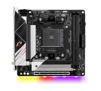 Carte mère Fit for ASRock B550 Mini TIX Phantom Gaming-ITX/AX AMD AM4 DDR4 64 Go Compatible avec Les processeurs 5600X, 5600G, 5700 et 5800, et SSD NVMe M.2