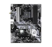 Carte mère Fit for ASRock B550 Phantom Gaming 4/AC, Compatible avec Les processeurs 5600G, 5700X et 5800X3D, DDR4 4533 MHz, 128 Go, M.2 NVME, AMD PCIe 4.0 ATX