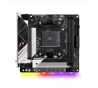 Carte mère Fit for ASRock B550 Phantom Gaming-Carte mère ITX/AX Prise en Charge 3600X 5600G 5700x3D 5800X3D 5900X CPU 4xDDR4 64 go M.2 AM4 PCIe4.0 Mini-itx