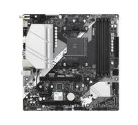 Carte mère Fit for ASRock B550M/AC Compatible avec Les processeurs Ryzen 5 3600, 5600G, 5700X, 5700X3D et 5800X3D, 4 emplacements DDR4 4733 MHz, M.2 NVMe, Format MATX, AMD AM4.