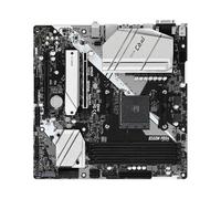Carte mère Fit for ASRock B550M PRO4 Compatible avec Les processeurs Ryzen 5 3600, 5600, 5600G, 5700X3D et R7 5800X3D, mémoire DDR4 4533 MHz jusqu'à 128 Go, SSD NVMe M.2 PCIe 4.0, Format mATX.