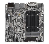 Carte mère Fit for ASRock J3160DC-ITX, processeur Intel Quad-Core J3160, 2 x DDR3, 16 Go, USB 3.1, HDMI, Format Mini-ITX