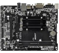 Carte mère Fit for ASRock J3455M, processeur Intel Quad-Core J3455, Compatible avec la mémoire DDR4 1866 MHz, 1 Port PCIe 2.0 x16 et 1 Port USB 3.0.