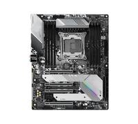 Carte mère Fit for ASRock X299 Steel Legend, Socket LGA 2066, Compatible avec Les processeurs Intel Core série X i9-10940X et i7-7800X, et mémoire DDR4 NVMe M.2.