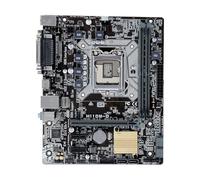Carte mère Fit for ASUS H110M-D MATX, chipset Intel H110, Socket LGA1151, 32 Go de RAM DDR4, SATA3, HDMI, VGA, Compatible avec Les processeurs Intel Core i7/i5/i3, Pentium et Celeron à 6 cœurs.