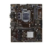 carte mère Fit For ASUS H61M-AS/M32AAS, socket LGA 1155, compatible avec les processeurs Intel Core i5-3570K, i5-3470, i7-3770K et i3-3220 (2100 MHz), 2 x 16 Go de mémoire DDR3, format ATX, PCI-E 2.0.