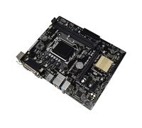Carte mère Fit for ASUS H81M-D R2.0, Compatible avec Les processeurs Core i7/i5/i3/Celeron/Pentium, Socket LGA1150, DDR3, Intel H81 16 Go, PCI-E 2.0, USB 3.0, MATX