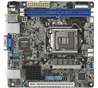 Carte mère Fit for ASUS P10S-I Mini ITX Serveur Carte mère LGA 1151 Intel C232 2 × DDR4 PCIe 3.0 Prise en Charge I3-6100 I3-6300 E3-1235 V5 CPU