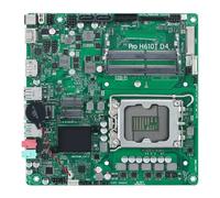 Carte mère Fit for ASUS Pro H610T D4 Mini-ITX Intel H610 DDR4 64 Go M.2 Prise en Charge du processeur I5-14500 I7-13700 I5-12600 I9-12900
