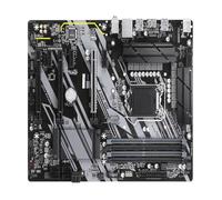 Carte Mère Fit for GIGABYTE Z390 UD Intel LGA1151 DDR4 128 Go M.2 Compatible Core I7-9700F I5-9600T I5-8500T I3-8100 CPU ATX