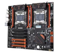 Carte mère Fit for HUANANZHI X99 F8D Plus LGA 2011-3 XEON Carte mère Prise en Charge Intel Double CPU E5 2640 2666 2670 2696 V3 V4 DDR4 RECC NVME NGFF