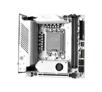 Carte mère Fit for JGINYUE B760i Carte mère LGA 1700 Prend en Charge Intel Core 12th 13th DDR5 mémoire RAM dernière Mini Itx B760i-Snow Dream D5