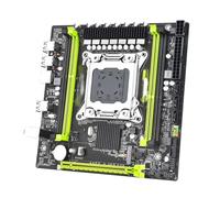 Carte mère Fit for JINGSHA X79 LGA2011 E5-26XV1V2 CPU M-ATX USB2.0 SATA2 NVME M.2 SSD Support REG ECC Mémoire jusqu'à 128 Go Xeon Cartes mères d'ordinateur
