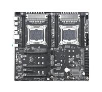 Carte mère Fit for JINGSHA X99 D4 Dual avec processeur Xeon E5 2695 V4 et 4 x 16 Go de RAM DDR4, kit Carte for Serveur Station Travail, LGA 2011 V3 Cartes mères d'ordinateur