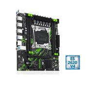 Carte mère Fit for Machinist X99 PR9 Kit de Carte mère avec processeur Intel LGA2011-3 Xeon E5 2620 V4 DDR4 (1 * 16 go) 2133MHZ mémoire RAM NVME M.2 SATA