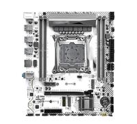 Carte mère Fit for X99 Gaming D4, kit processeur Xeon E5 2680 V4, Socket LGA 2011-3, 2 x 16 Go = 32 de mémoire RAM DDR4 2133 MHz, Compatible NVME M., USB 3.0 Cartes mères d'ordinateur