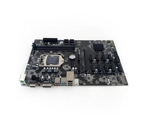 Carte Mere Gamer Carte Principale Fit for B250, Interface 1151 DDR4, n'est Pas Une Carte Graphique directe, Jeu de 9 Cartes 1X à 16X