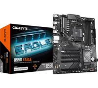 GIGABYTE B550 EAGLE Carte mère - Processeurs AMD Ryzen série 5000 G, VRM 10+3+1 phases, jusqu'à 3200 MHz DDR4, 1xPCIe 4.0 + 1xPCIe 3.0 M.2, LAN 1GbE, USB 3.2 Gen 2