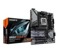 GIGABYTE B650 EAGLE AX Carte mère - AMD Ryzen série 9000, VRM 12+2+2 phases, jusqu'à 7600 MHz DDR5 (OC), 1xPCIe 5.0 + 2xPCIe 4.0 M.2, LAN GbE, WIFI 6E, USB 3.2 Gen 2