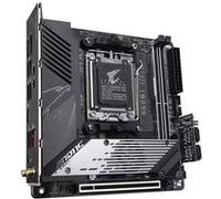 GIGABYTE B650I AORUS ULTRA Carte Mère - Compatible avec les processeurs AMD Ryzen 9000, VRM numérique 8+2+1, jusqu'à 7200MHz DDR5 (OC), 1x PCIe 5.0 + 2x PCIe 4.0 M.2, Wi-Fi 6E, LAN 2.5GbE, USB 3.2 Gen