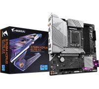 GIGABYTE B760M AORUS ELITE AX Carte Mère - Compatible avec les processeurs Intel Core 14e génération, VRM numérique 12*+1+1 phases, jusqu'à 7800MHz DDR5 (OC), 2x PCIe 4.0 M.2, Wi-Fi 6E, 2.5GbE LAN, USB 3.2 Gen 2