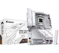 GIGABYTE B850 AORUS ELITE WIFI7 ICE Carte Mère - AMD Ryzen 9000 Series CPUs, VRM numérique 12+2+1 phases, jusqu'à 8200MHz DDR5 (OC), 1xPCIe 5.0 + 2xPCIe 4.0 M.2, LAN 2,5, WIFI 7, USB 3.2 Gen 2x2