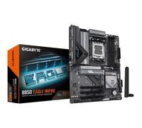 GIGABYTE B850 EAGLE WIFI6E Carte Mère - AMD Ryzen 9000 Series CPUs, VRM numérique 8+2+2 phases, jusqu'à 8200MHz DDR5 (OC), 1xPCIe 5.0 + 2xPCIe 4.0 M.2, LAN GbE, WIFI 6E, USB 3.2 Gen 2