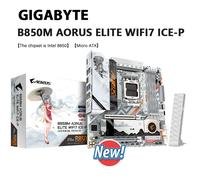 Carte mère GIGABYTE B850M AORUS ELITE WIFI7 ICE-P Micro ATX, compatible avec les processeurs AMD B850 Ryzen 9000 8000 7000 Series, nouvelle carte mère, socket AM5