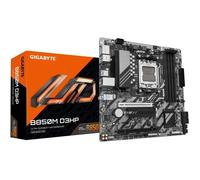 GIGABYTE B850M D3HP Carte Mère - Processeurs AMD Ryzen Série 9000, 5+2+2 phases VRM numériques, jusqu'à 8200MHz DDR5 (OC), 1xPCIe 5.0 + 1xPCIe 4.0 M.2, LAN GbE, USB 3.2 Gen 2