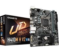 GIGABYTE H410M H V2 Carte mère - Compatible avec processeurs Intel Core 10th CPUs, up to 2933MHz DDR4, 1xPCIe 3.0 M.2, GbE LAN, USB 3.2 Gen 1